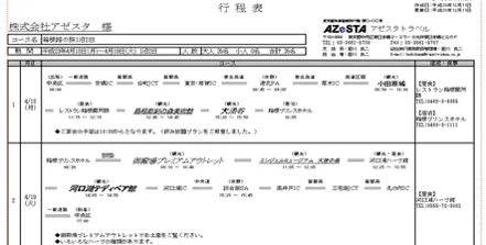 旅ネスプロJPの基本機能